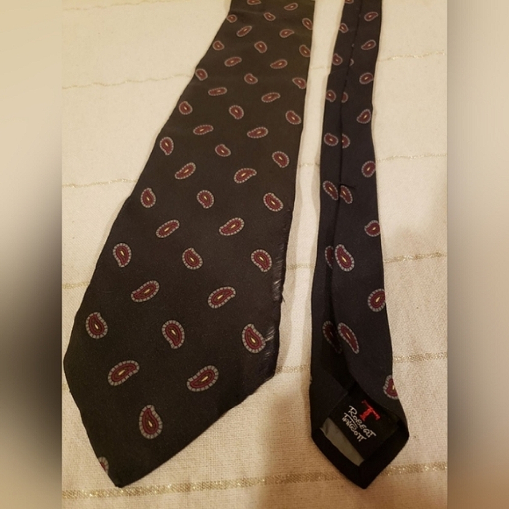 90s Vintage Fine Silk Tie